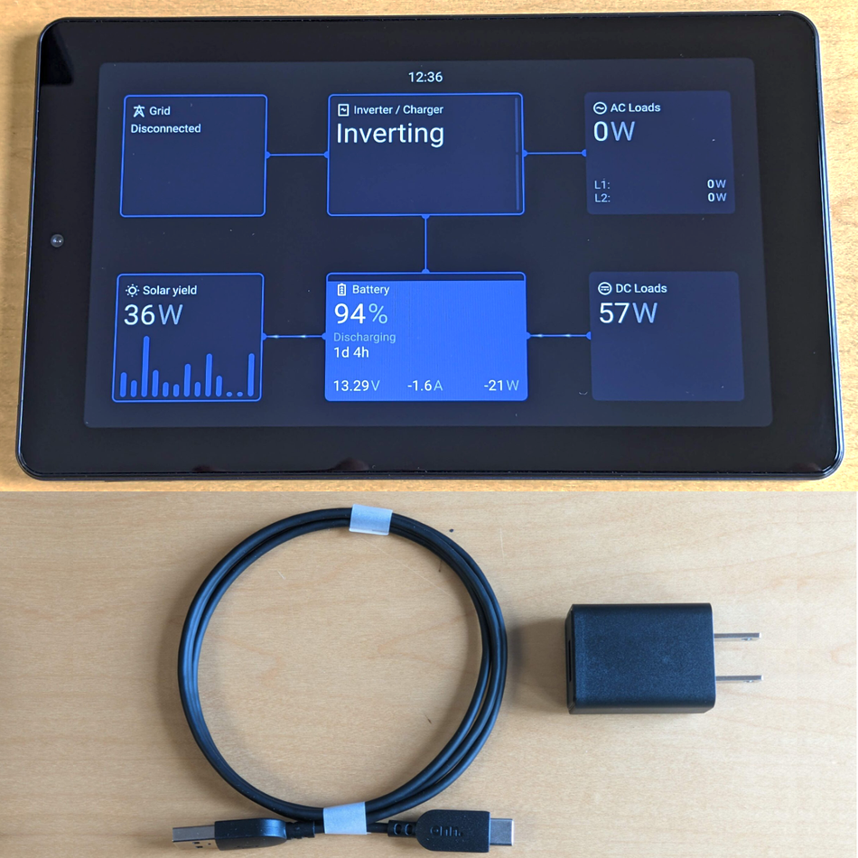 BWS Monitoring/Programming Tablet