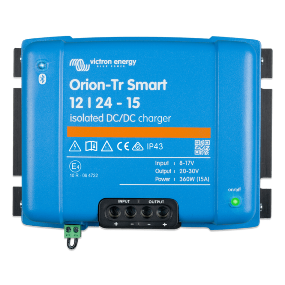 Orion-Tr Smart 12 to 24V 15A DC-DC Charger (Isolated)