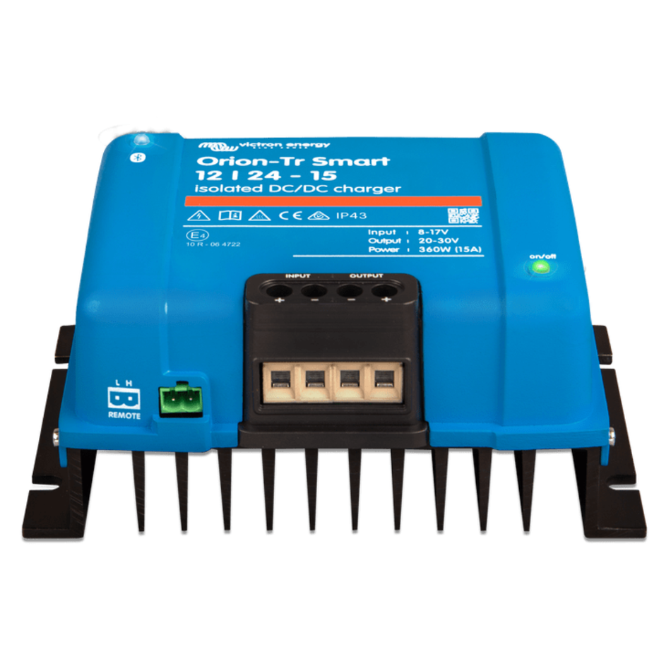Orion-Tr Smart 12 to 24V 15A DC-DC Charger (Isolated)