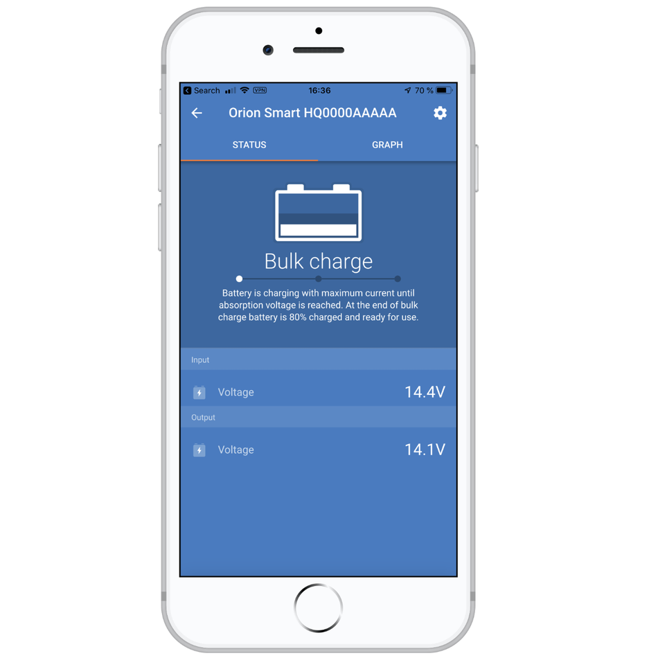 Orion-Tr Smart 12V to 12V 18A DC-DC Charger (Isolated)