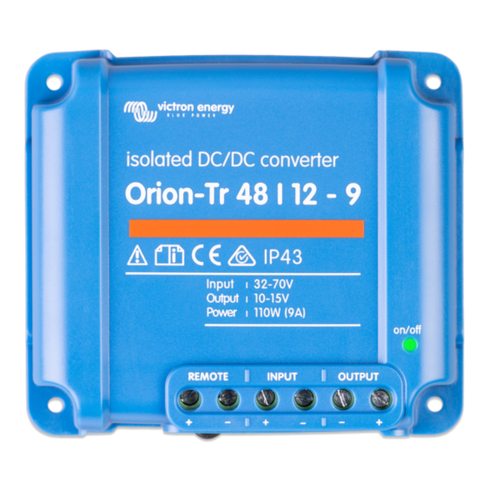 Orion-Tr 48V to 12V 9A DC-DC Converter (Isolated)