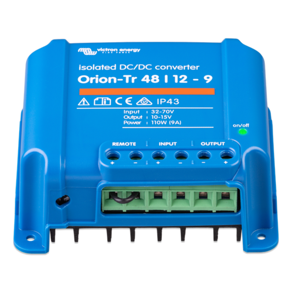 Orion-Tr 48V to 12V 9A DC-DC Converter (Isolated)