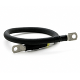 24in 2AWG Battery Cable, BLK or RED THW, UL