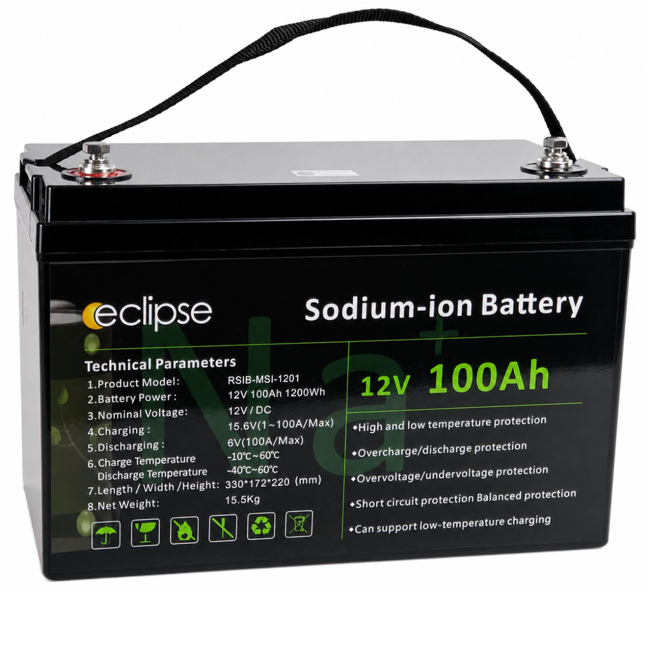 Eclipse 12V-100Ah Sodium-ion battery