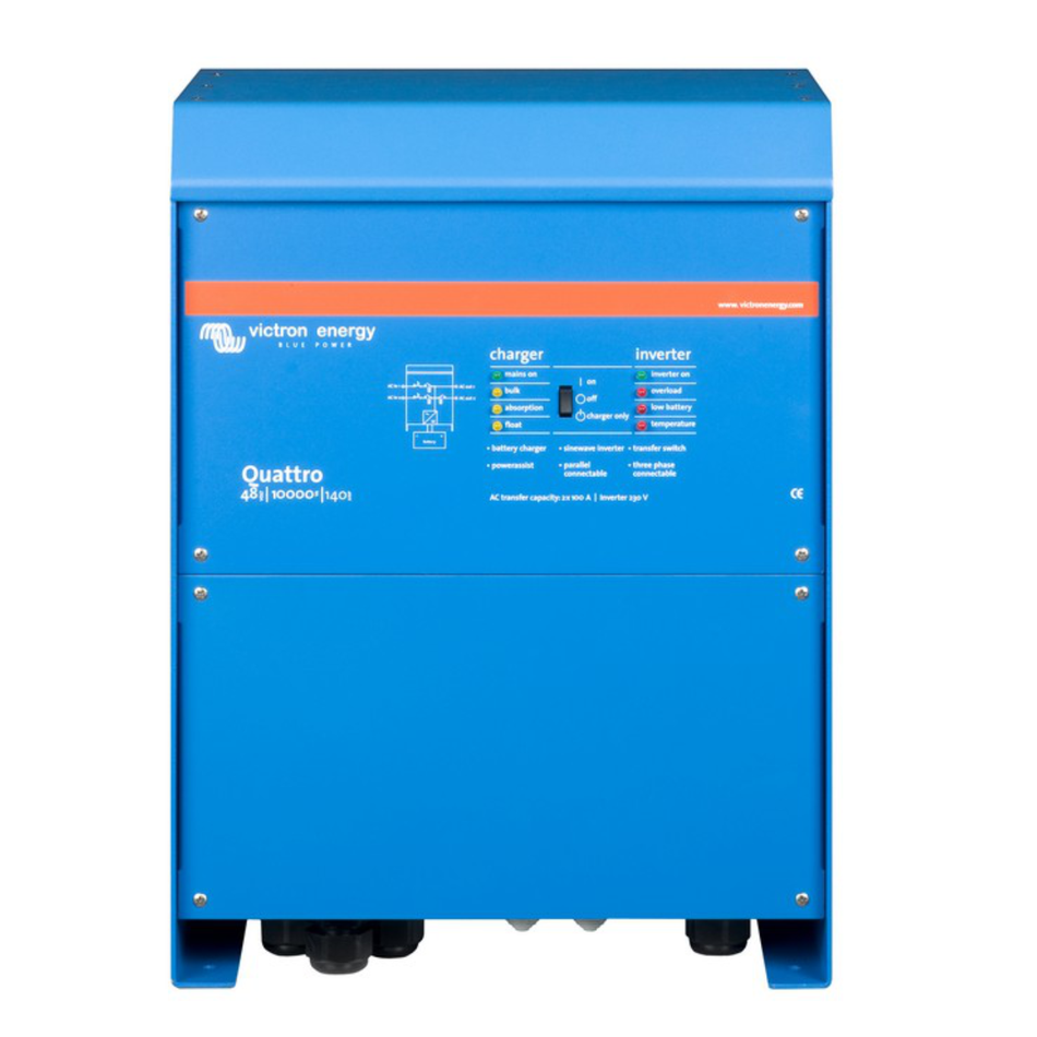 Quattro 48/10K/140-100/100 120V VEbus UL