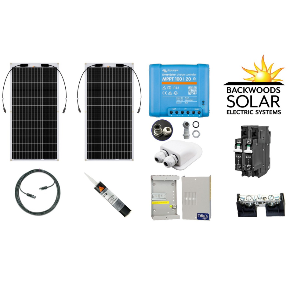 200W RV Solar Charging only Kit