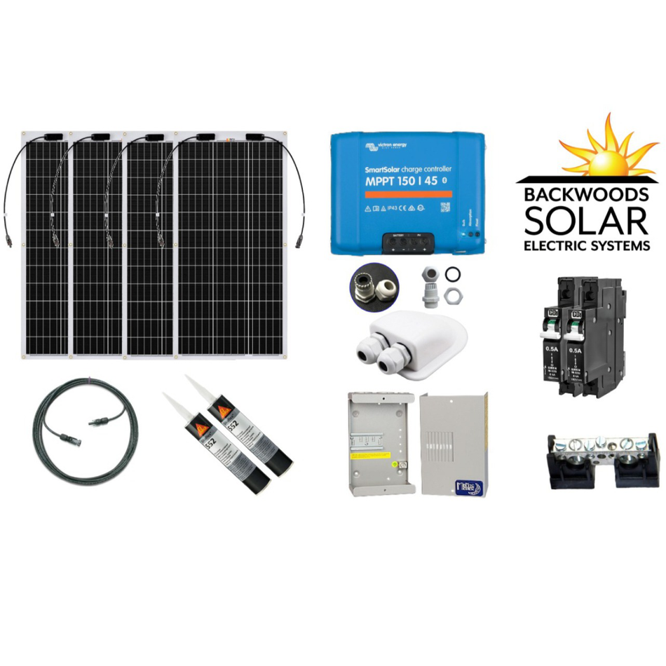 400W RV Solar Charging only Kit