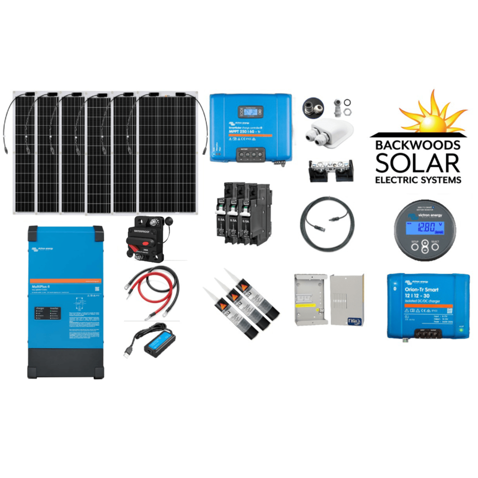 600W RV Kit with 3kW Inverter 600W RV Kit with 3kW Inverter