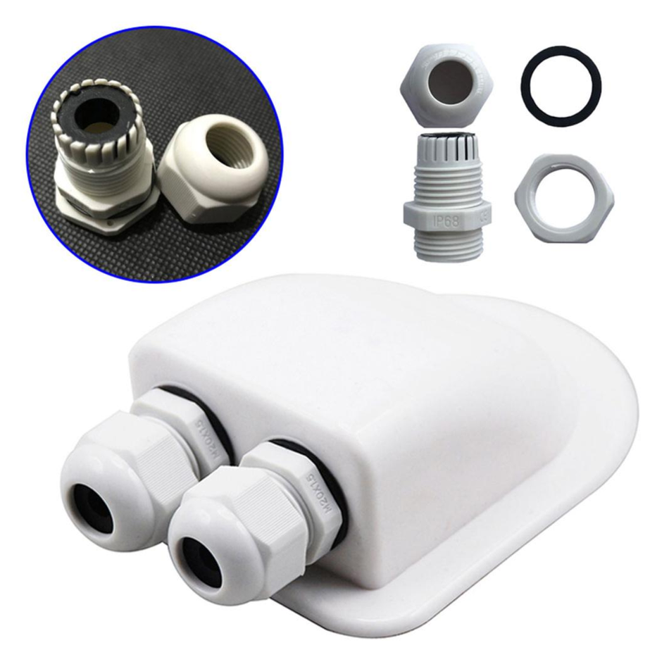 Watertight-Double Cable Entry Gland