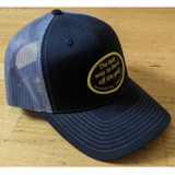 BWS Snapback Grey/Black Trucker Cap