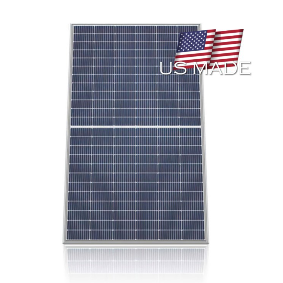 Made In The USA Heliene 525W 144HC M10 SL Bifacial Mod-CLR