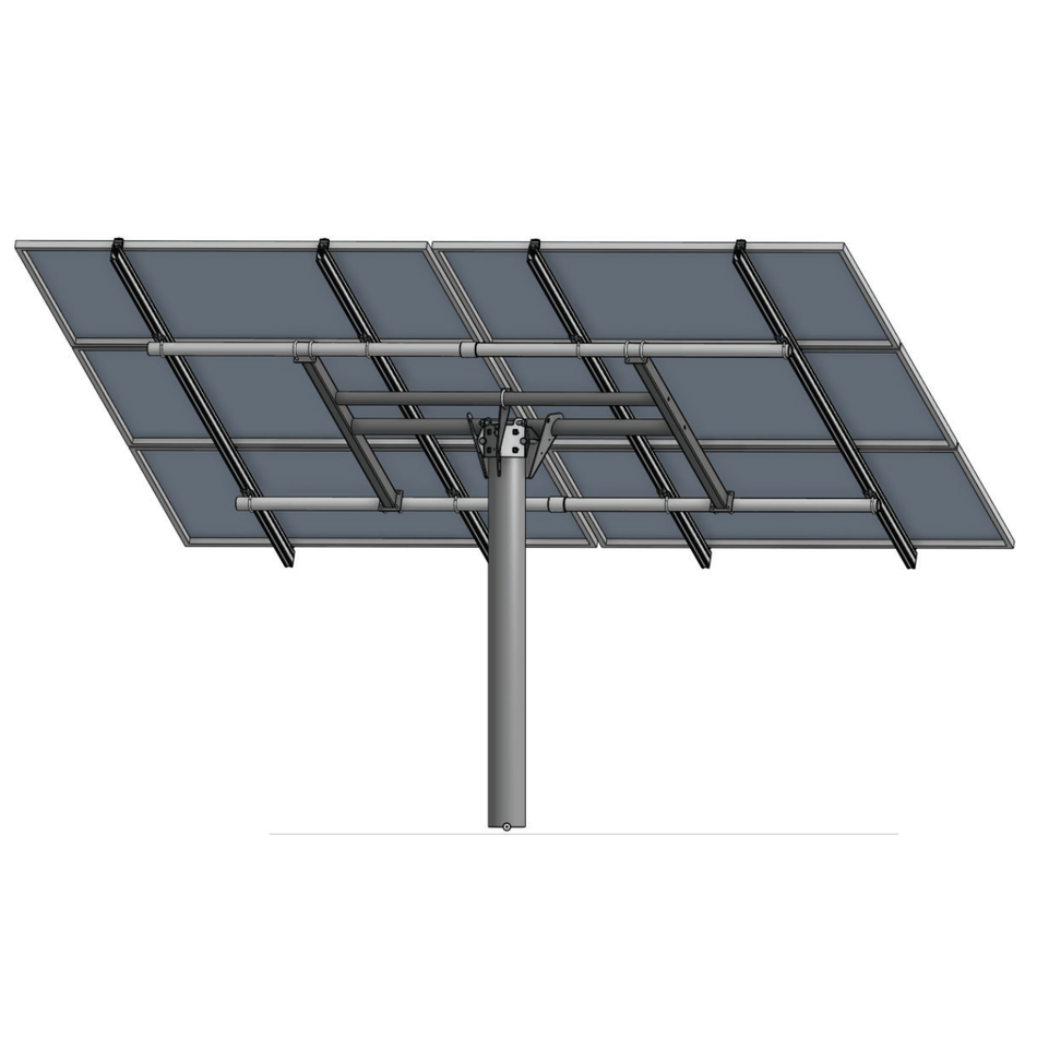 Tamarack Top of Pole Mount for 6 modules up to 46" Wide
