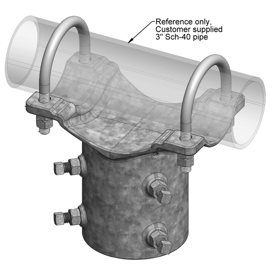 Tamarack, PGRM Pole Cap for 4 inch pole