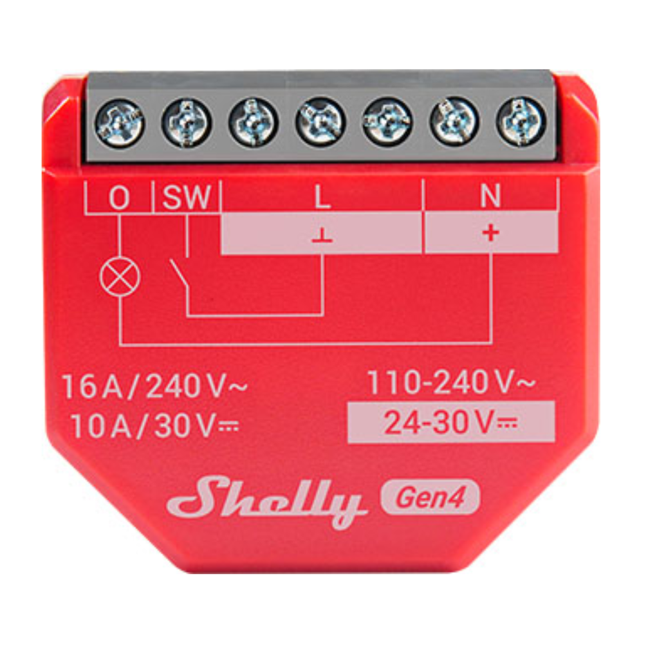 Shelly 1PM Gen4 Relay Switch