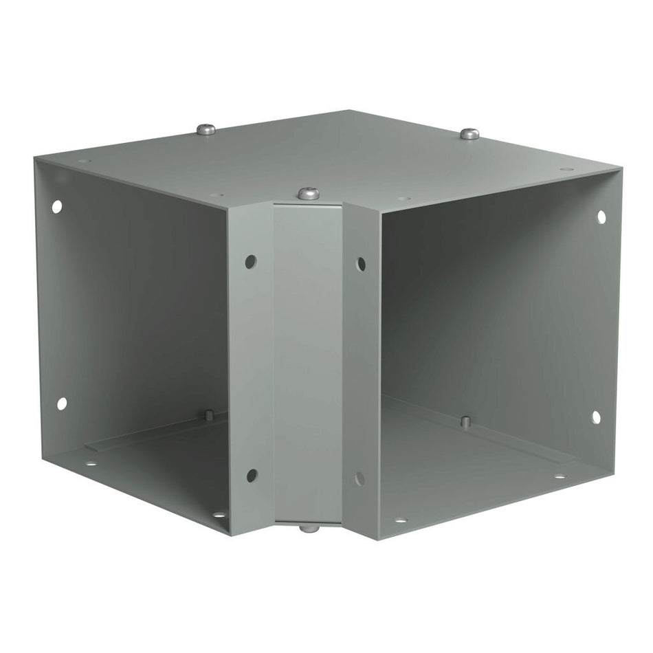 Hammond 6" x 6" Screw-Cover Wireway - 90 Degree Elbow