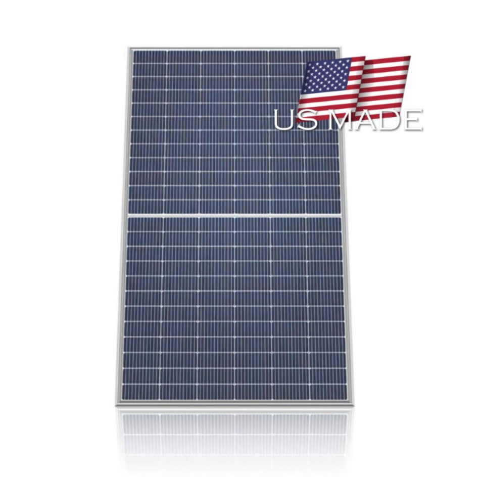 Made In The USA Heliene 530W 144HC M10 SL Bifacial Mod-CLR