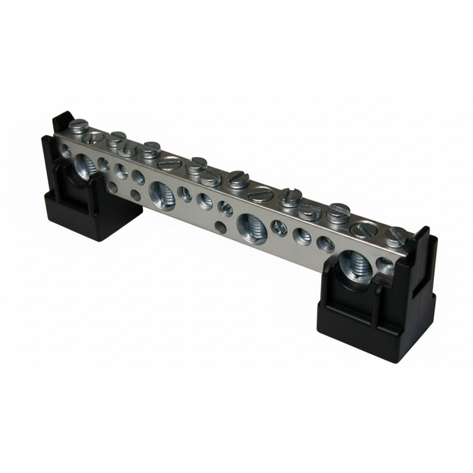 Terminal Bus Bar Insulated Black