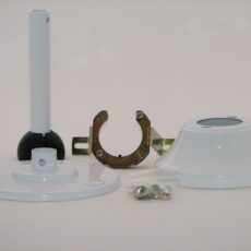 Swivel Mount Kit for DC Ceiling Fan is only available in WHITE