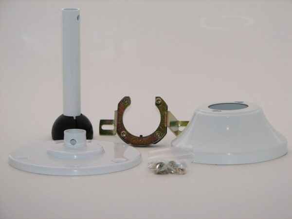 Swivel Mount Kit for DC Ceiling Fan is only available in WHITE